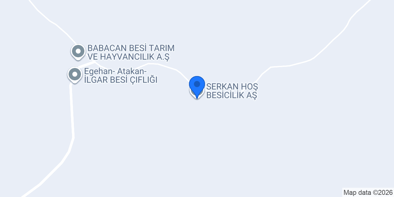 SERKAN HOŞ BESİCİLİK AŞ konumu