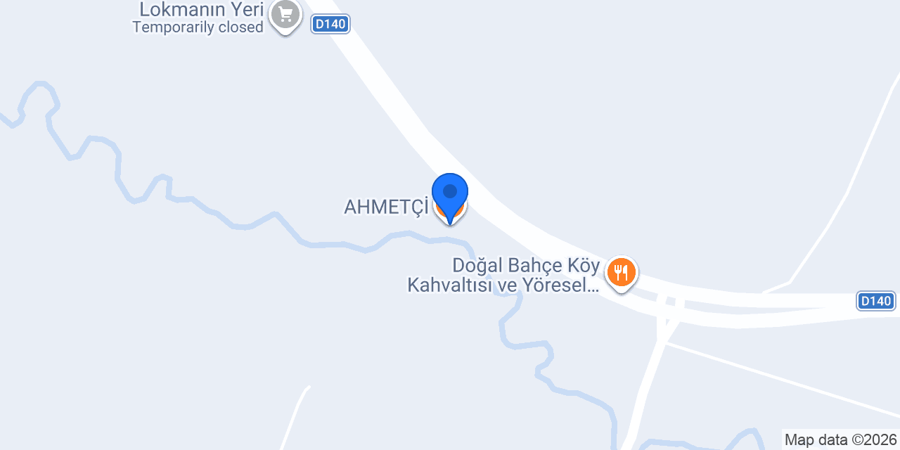 AHMETÇİ konumu