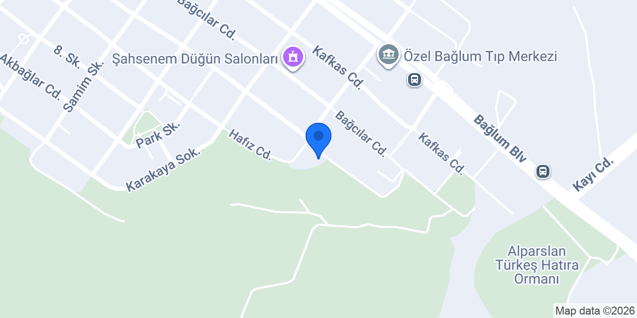 Keçiören Belediyesi Erhan Dural Parkı konumu