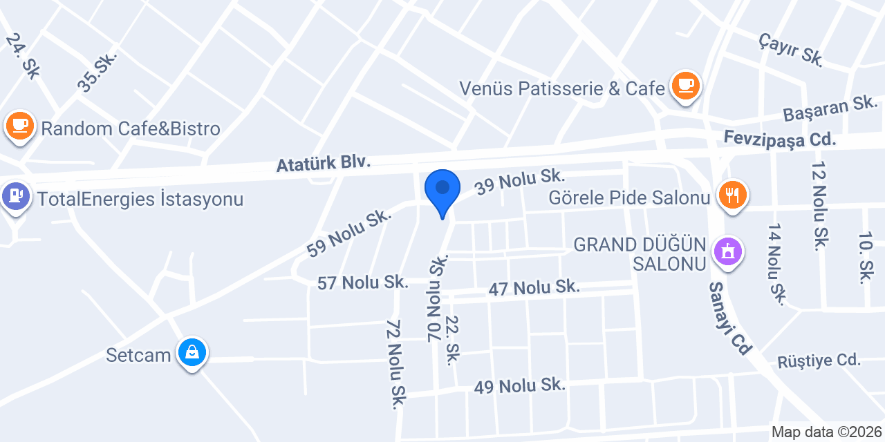 Ercan Madeni Yağ konumu