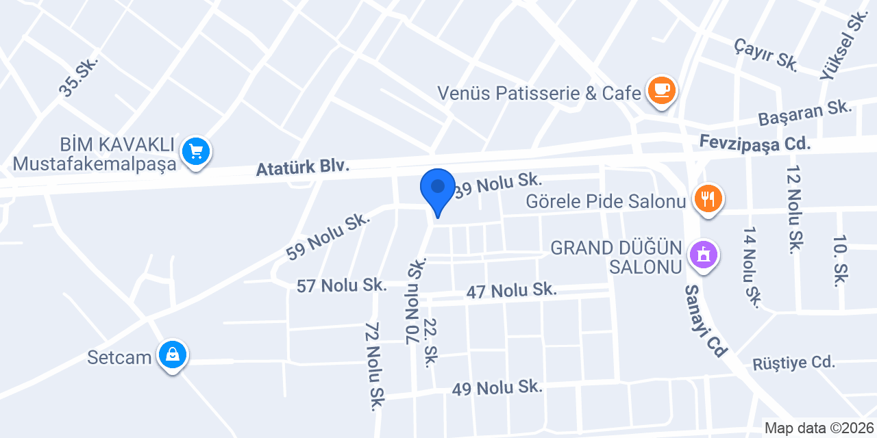 Sanayi Aile Sağlık Mer. konumu