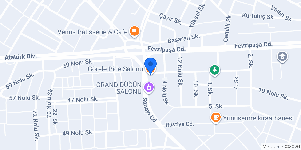 Görele Pide Salonu konumu