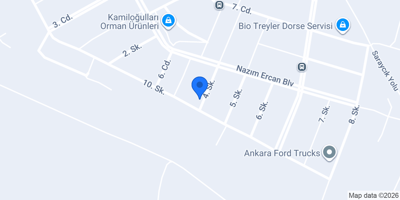 Hakan Sac Metal Keresteciler Şube konumu