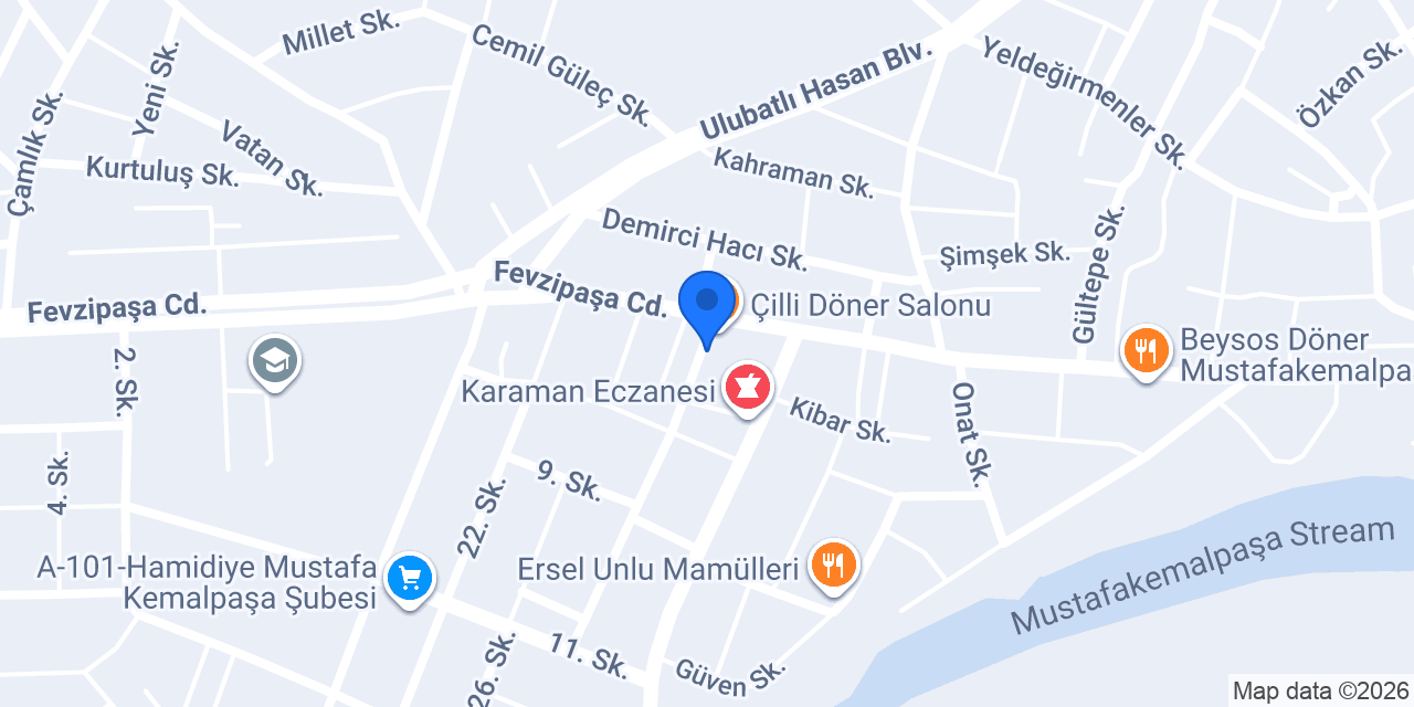 Genç Motorcu konumu
