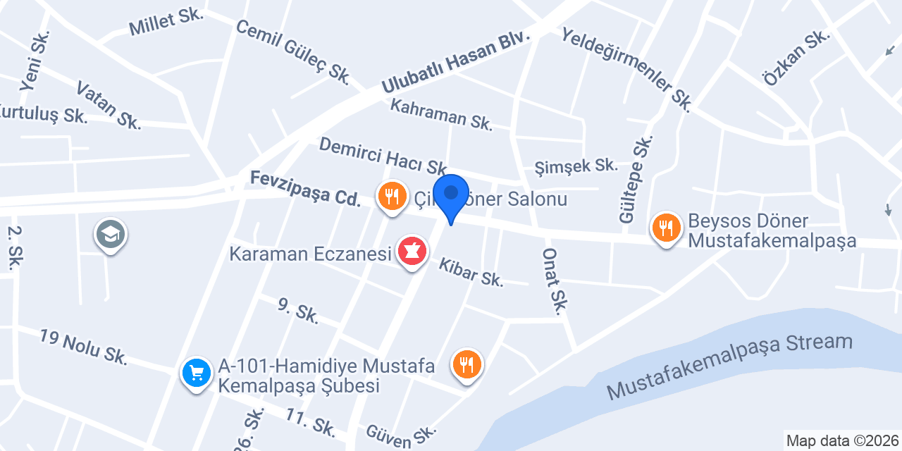 Çilli Et konumu