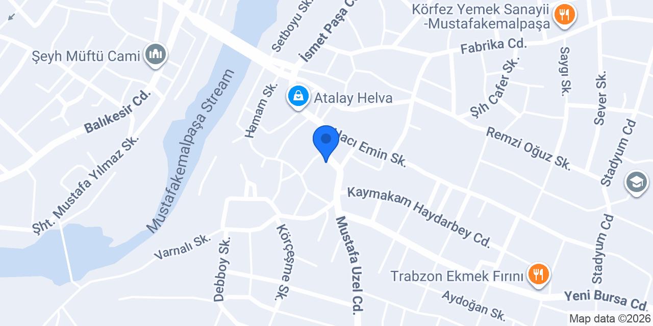 Çelik Ticaret konumu