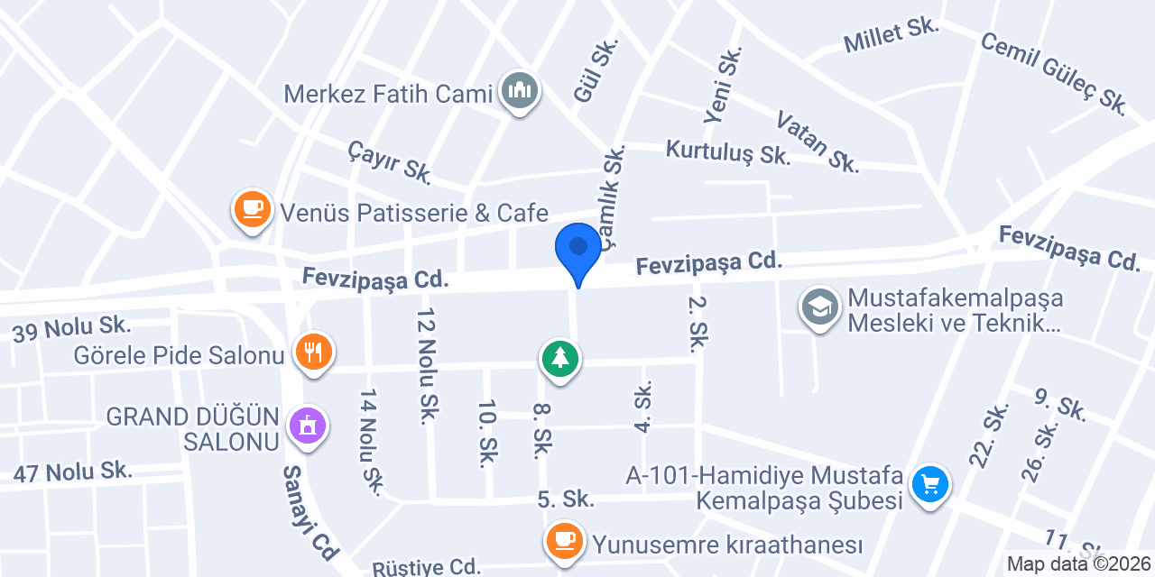 Demirtaş Eczanesi konumu