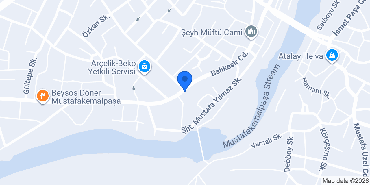 Çerkezoğlu Emlak konumu
