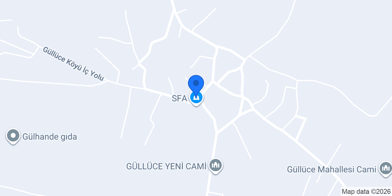 Güllüce Sağlık Ocağı konumu