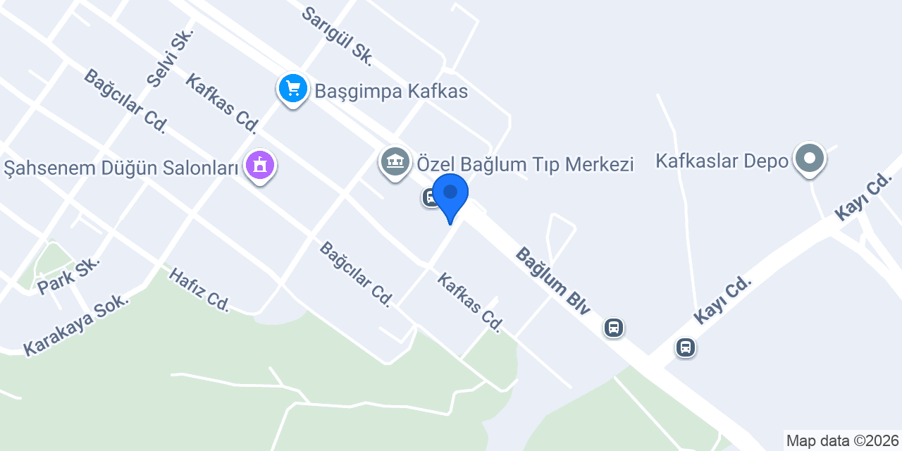 Kafkas/Bağlum Final Vip Kurs konumu