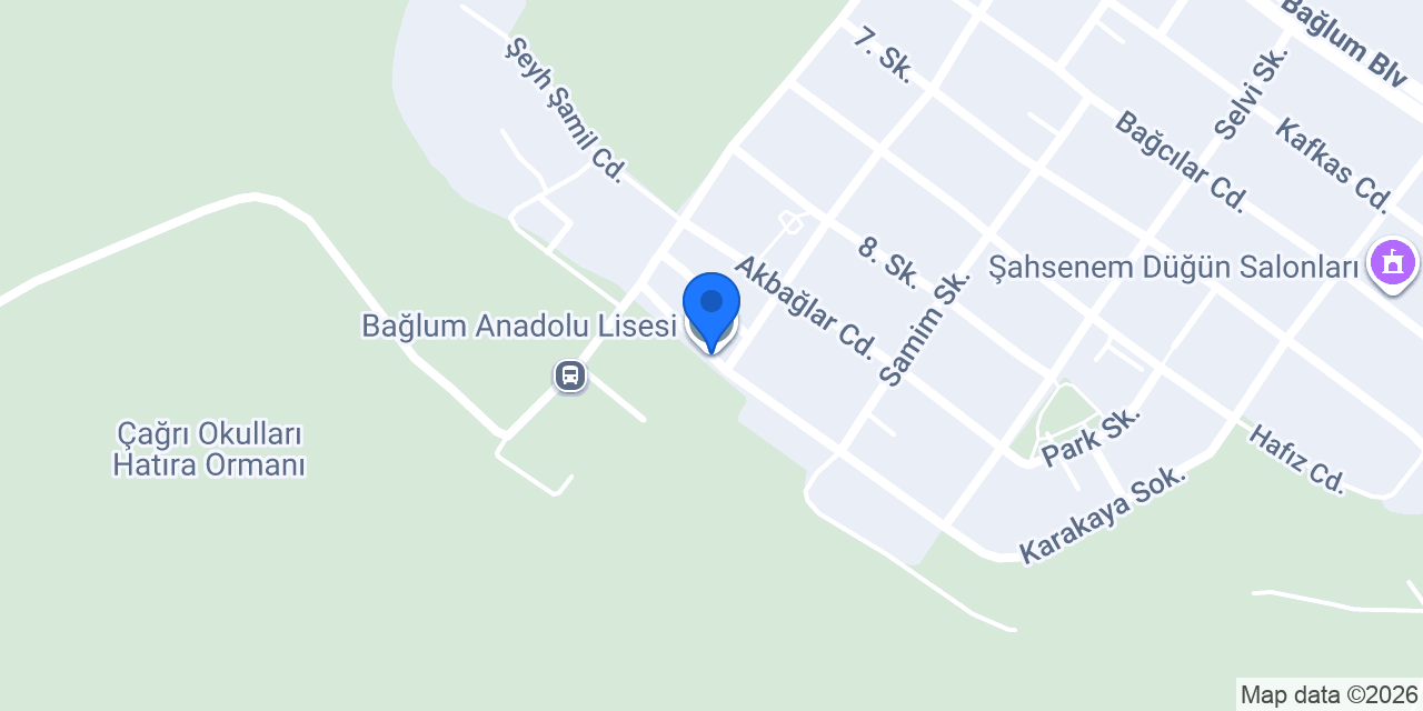 Bağlum Anadolu Lisesi konumu