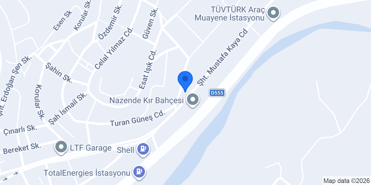 MÜNAR MARKET konumu