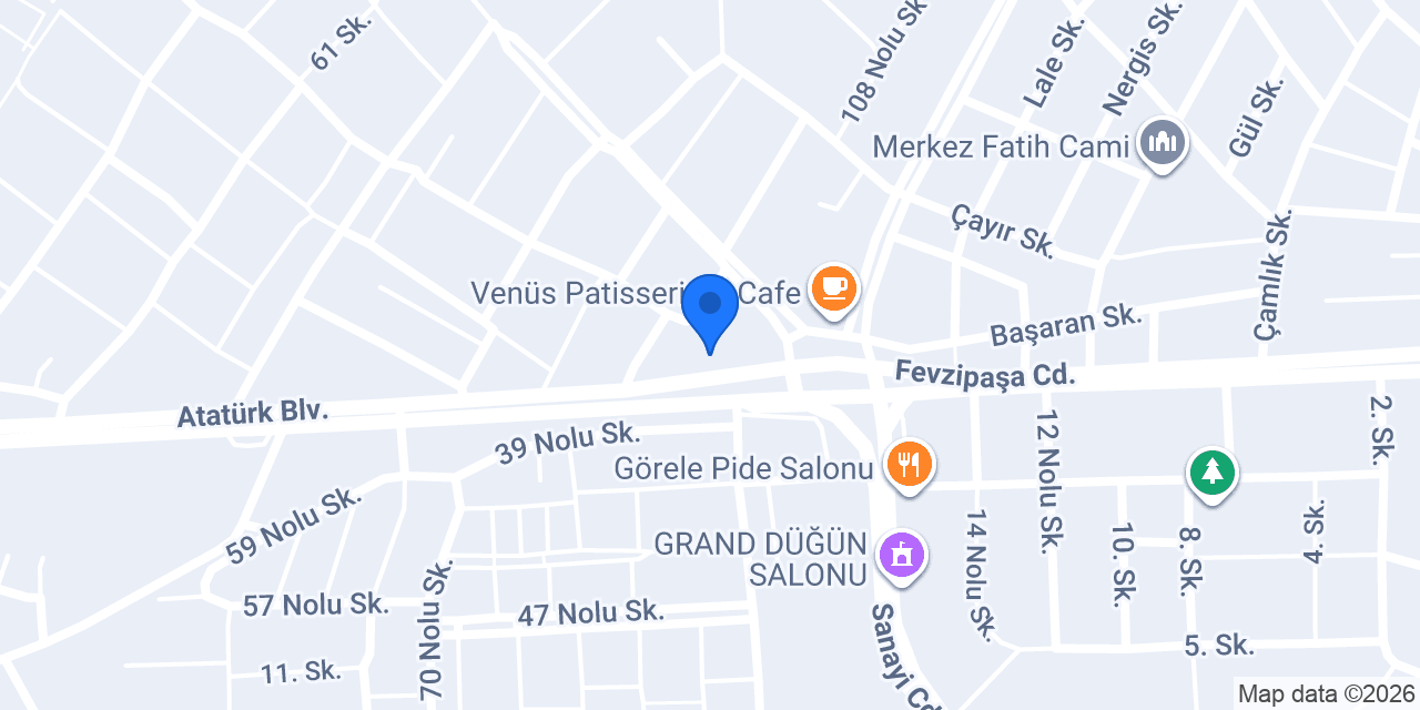 GÜLŞEN TRAKTÖR konumu