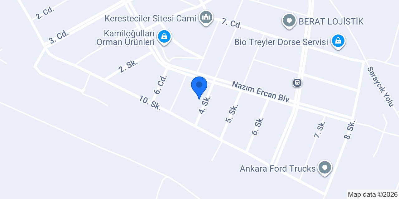 ROTA 1 VİNÇ konumu