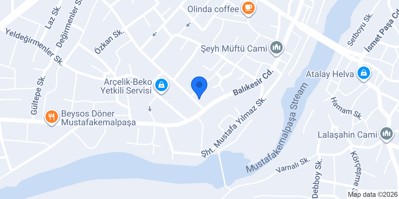 GEM - Global Elektrik Makine konumu