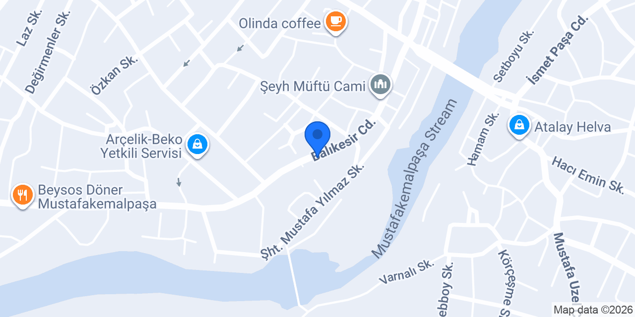 Kayan Mobilya konumu