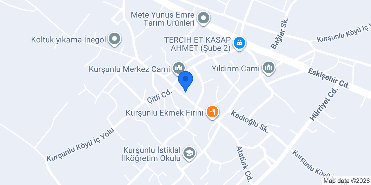 Kurşunlu Tost konumu