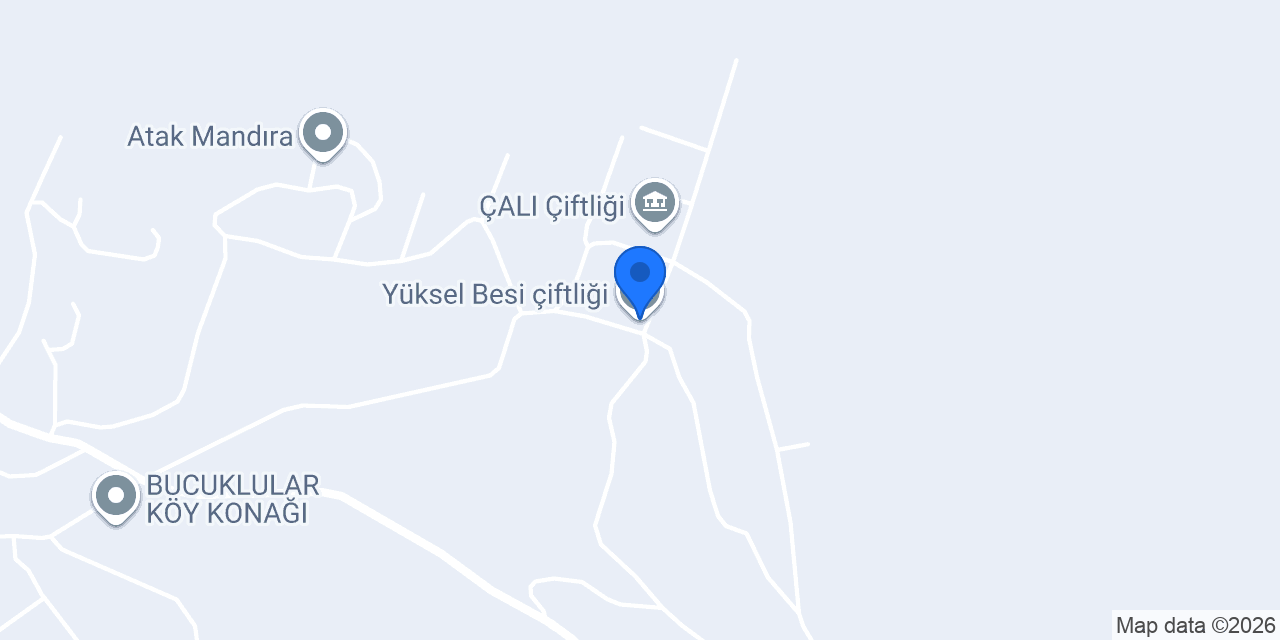 Yüksel Besi çiftliği konumu