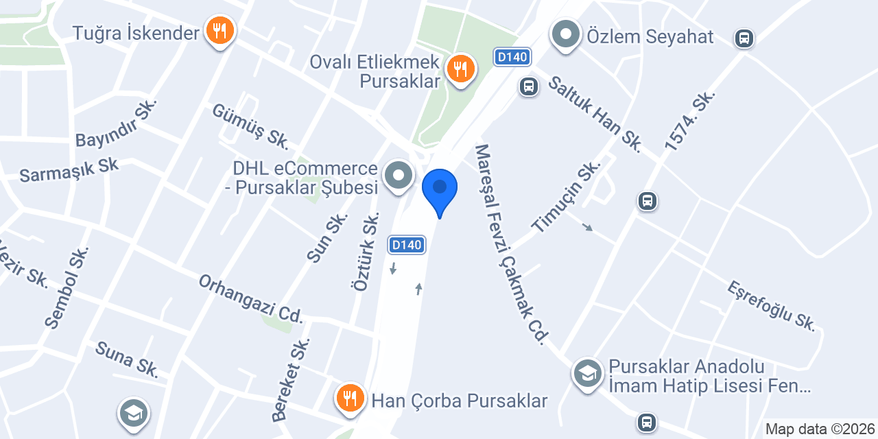 Çilingir Pursaklar konumu