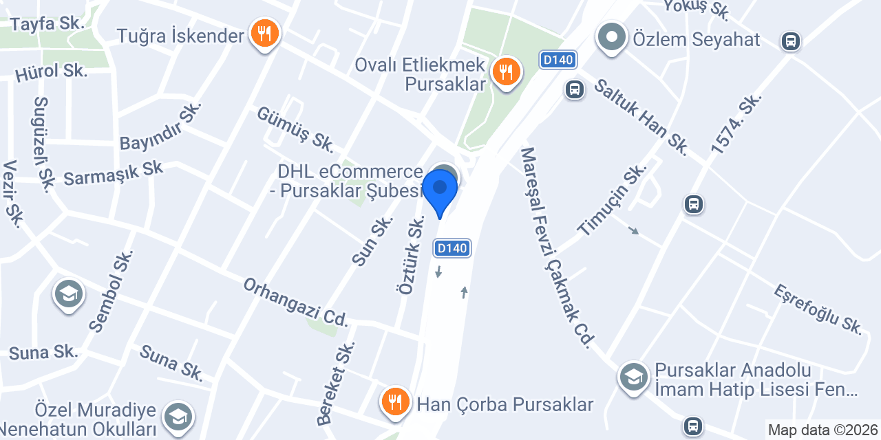 Necipoğlu Otomotiv konumu