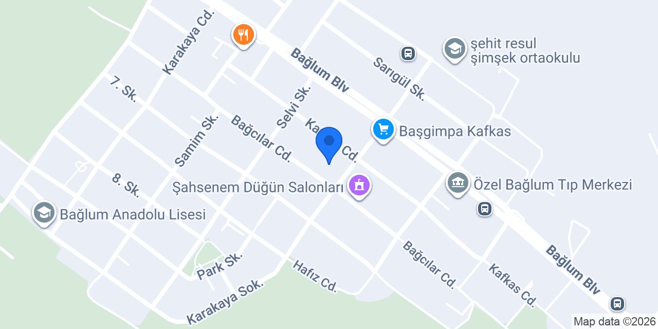 BAĞLUM ANAOKULU konumu
