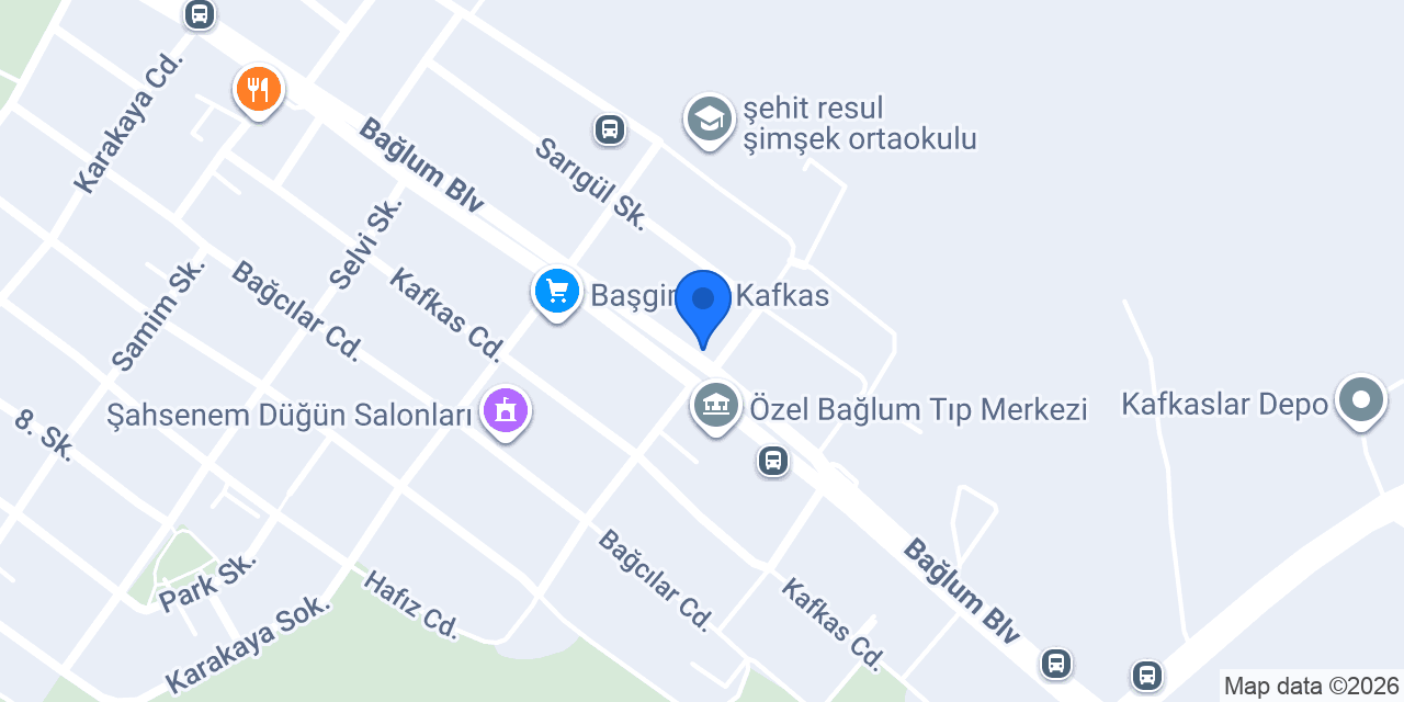 Baran Yıldız konumu