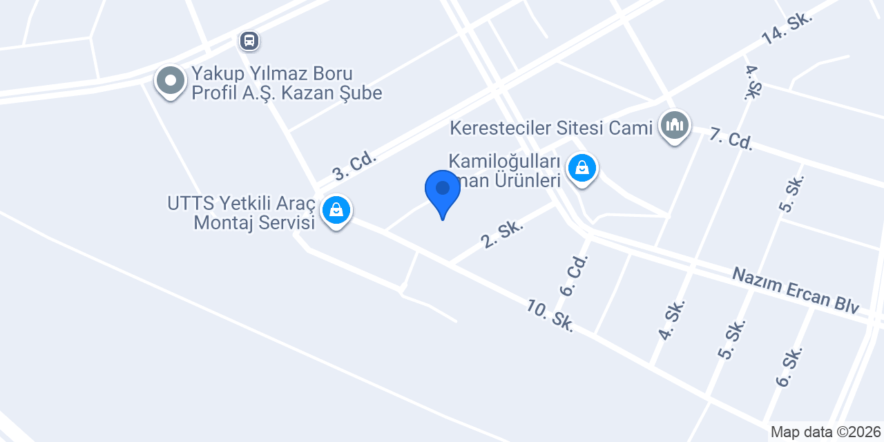 Bahadır Otomotiv konumu