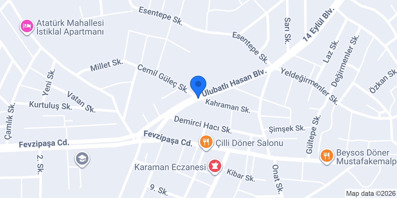 Işık Sigorta konumu