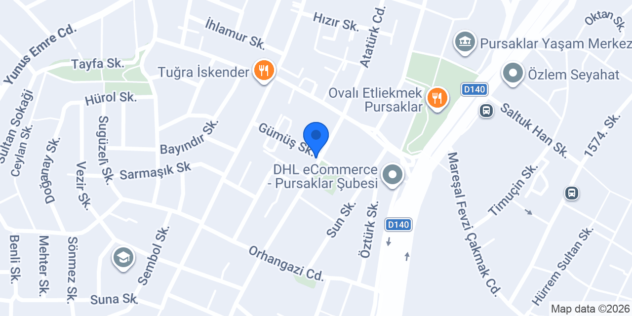 Yaman Eczanesi Pursaklar konumu