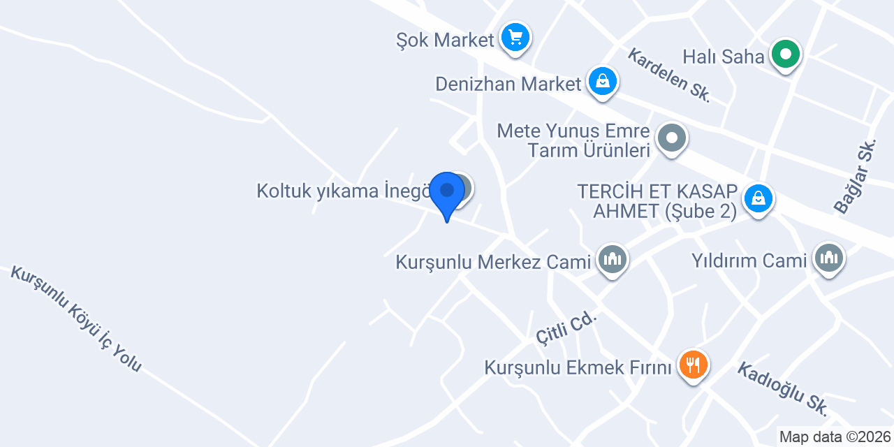 Berrak Halı Yıkama İnegöl konumu