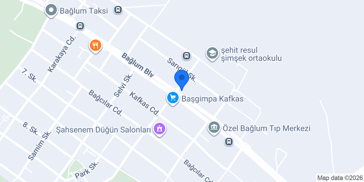 Hilal Kırtasiye konumu
