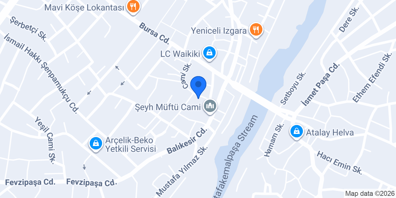 Perdesign Mefruşat konumu
