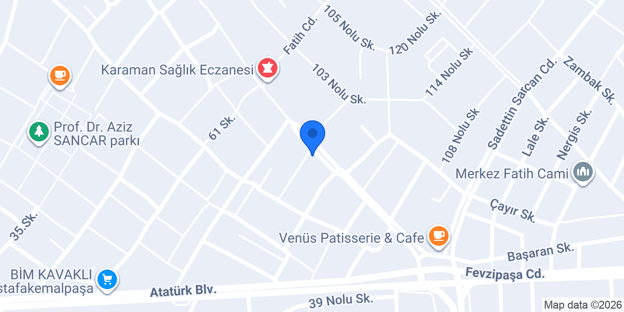 Barış fast food konumu