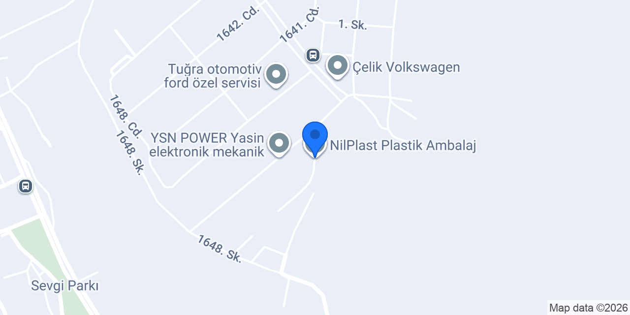 NilPlast Plastik Ambalaj konumu