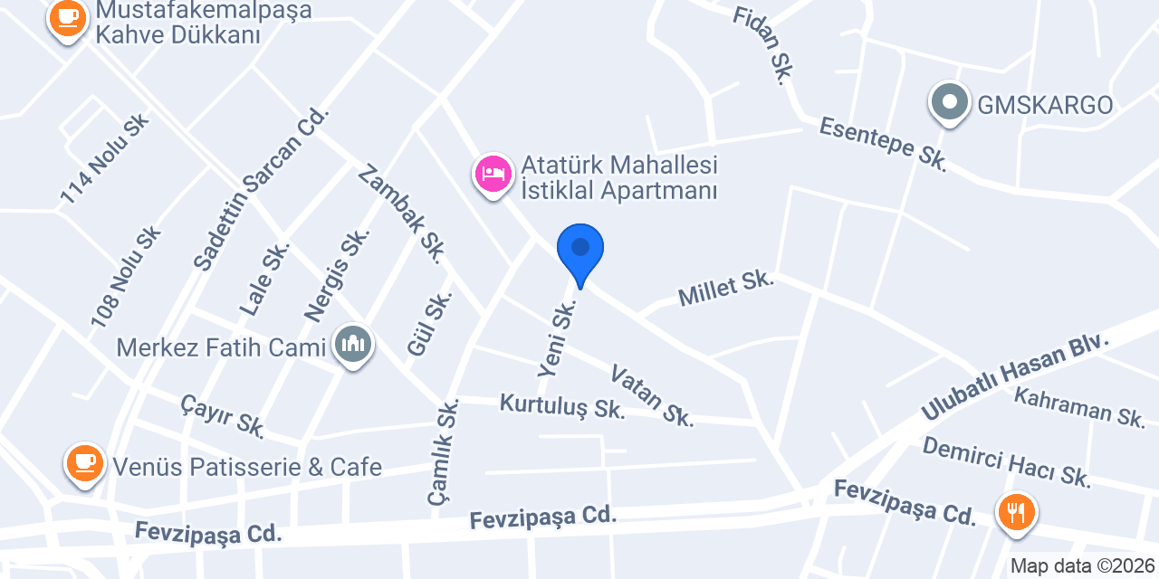 ERAYDIN OTOMOTİV konumu