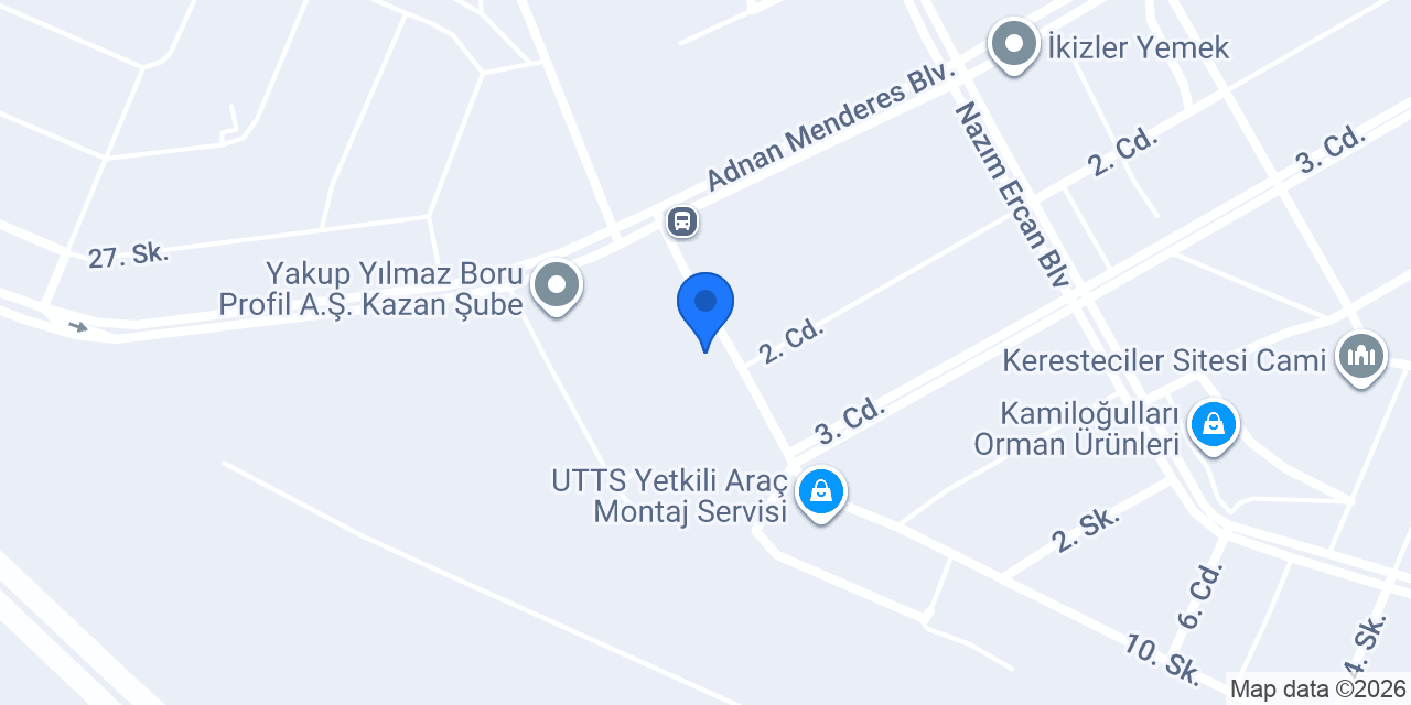 Polat Makina İmalat konumu