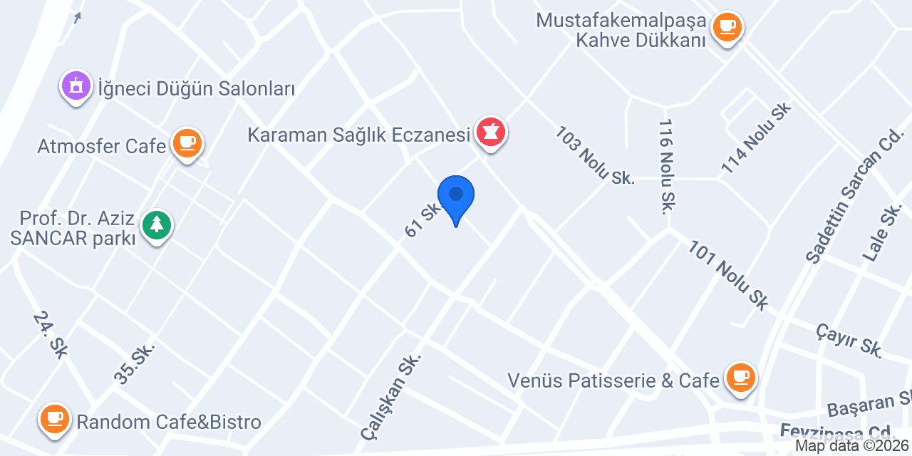 SezerCan Otomatik Kapı Sistemleri konumu