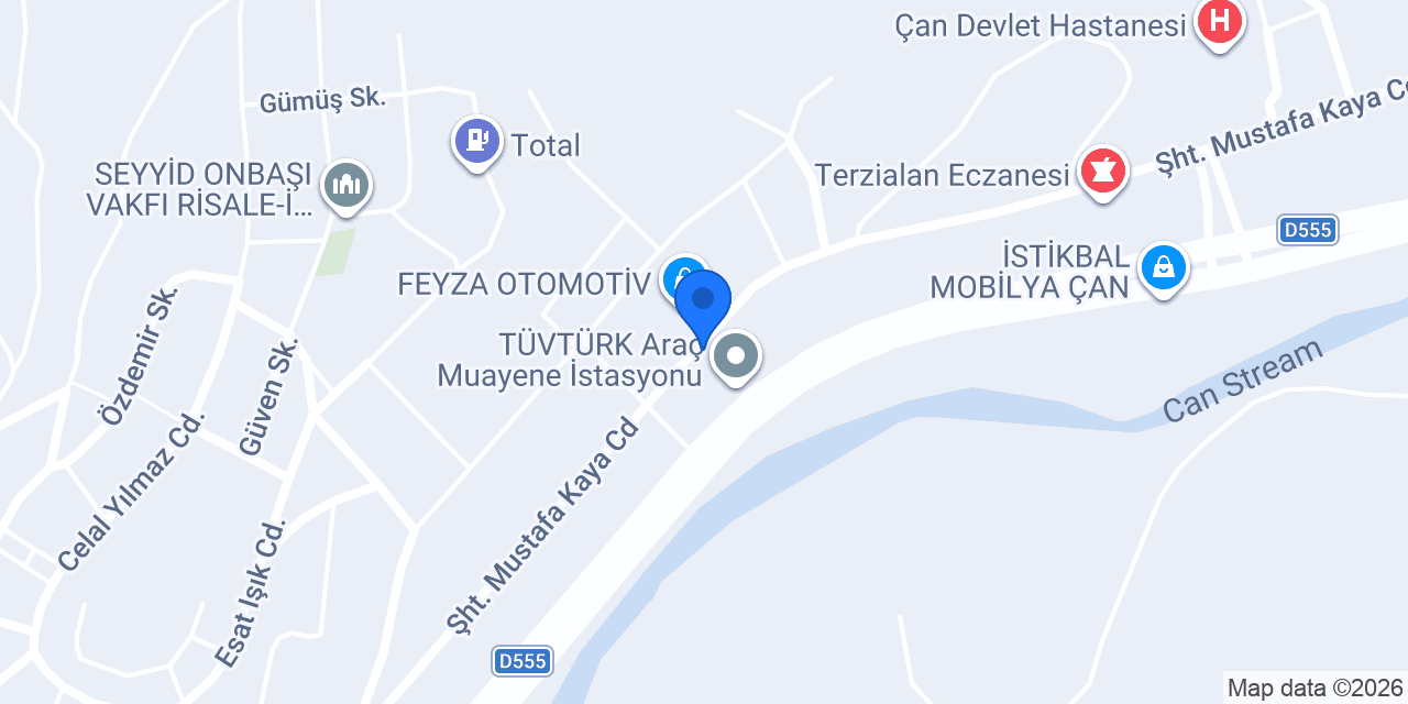 Nizam Yapi Depo konumu