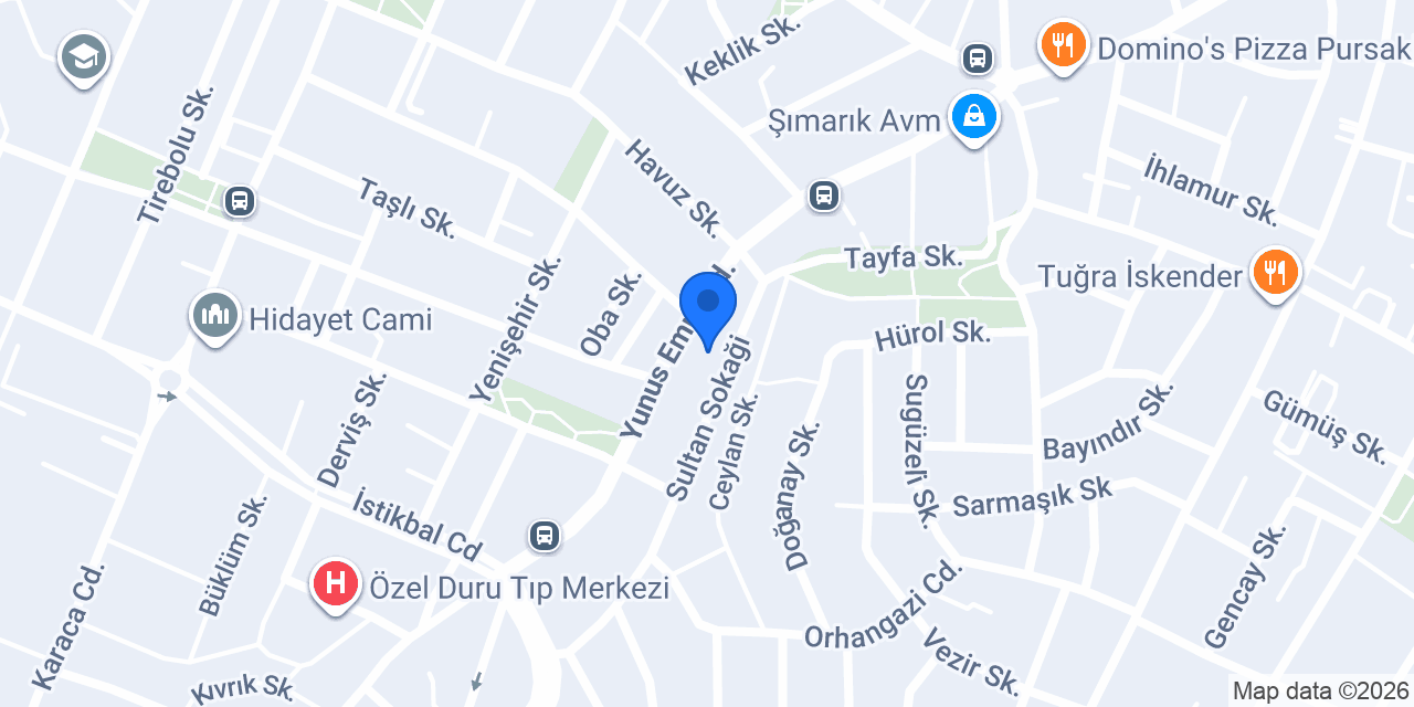 Osmanlı Saç Tasarım konumu