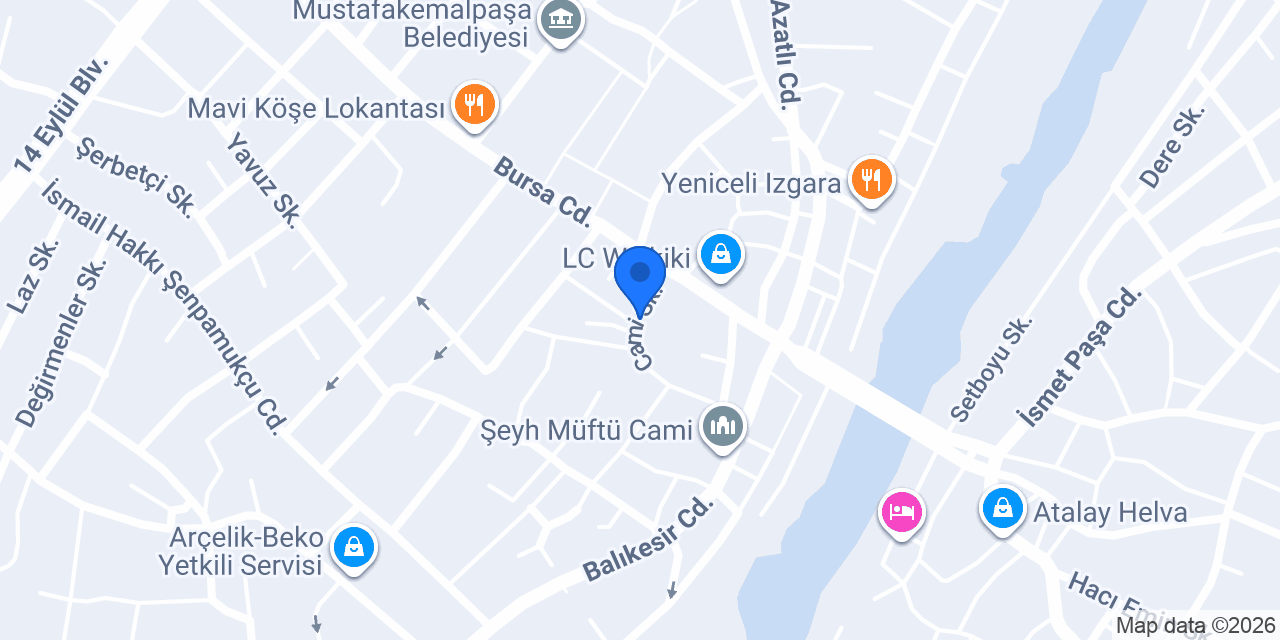 Çakırlar Motors konumu