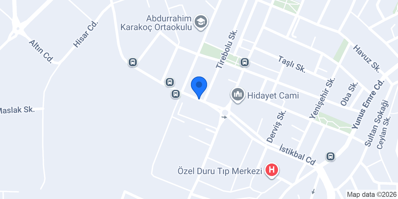 Namlı Garage Oto Aksesuar konumu