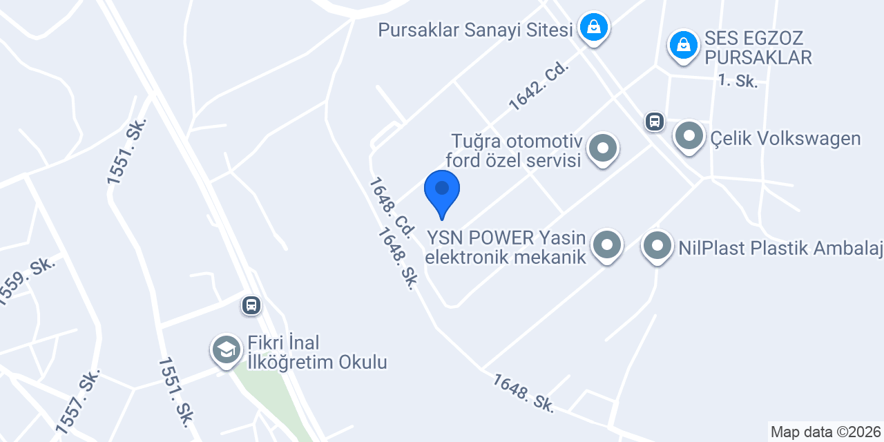 Özbey Mermer Granit konumu
