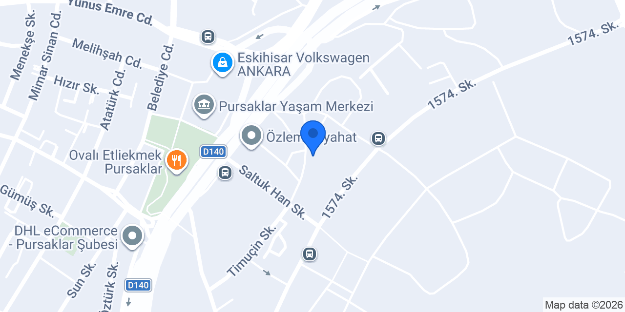 Melek İnşaat konumu