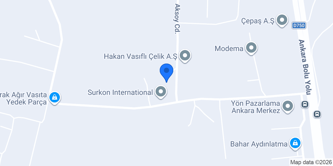 Özdemir Frigo konumu