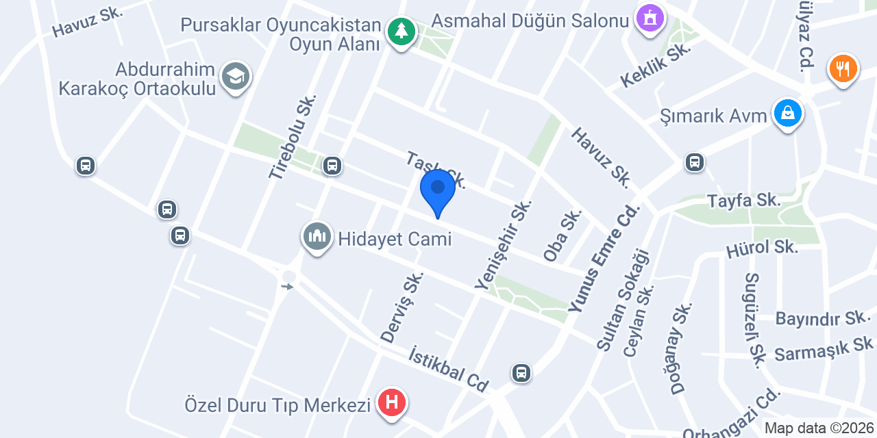Prohair Mahmut Ayçakmak konumu