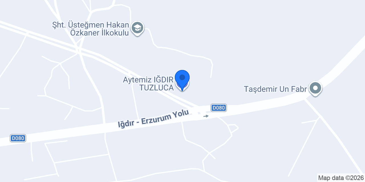 Aytemiz IĞDIR TUZLUCA konumu