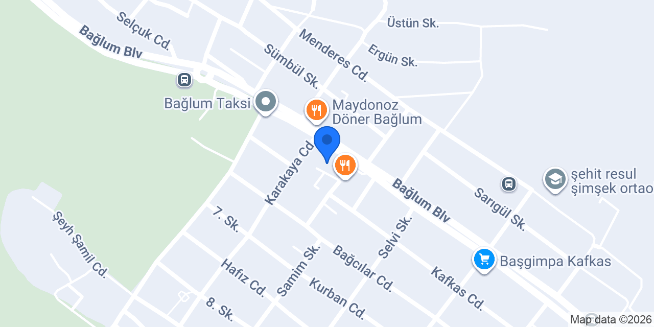 BAĞLUM 7/24 AÇIK TEKEL konumu
