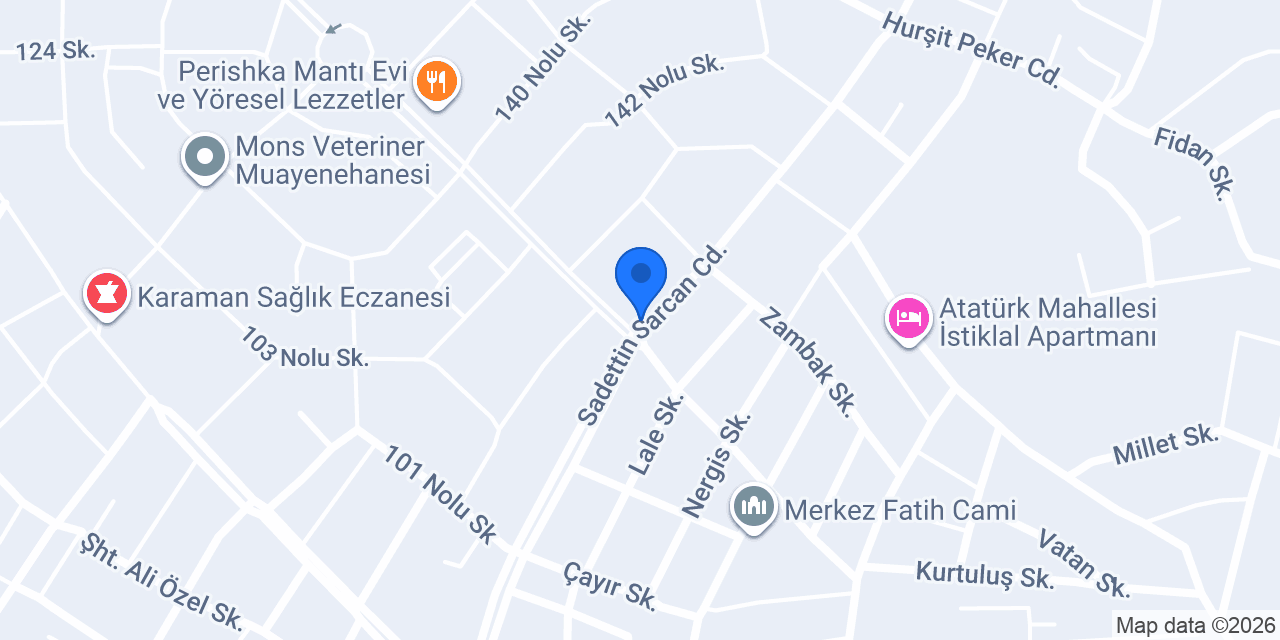 Esasgıda konumu