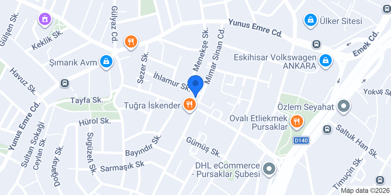 Derya Tuhafiye konumu