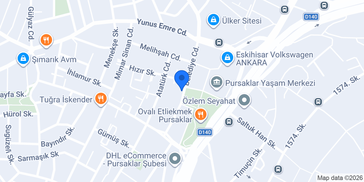 OZAN DÖVİZ PURSAKLAR konumu